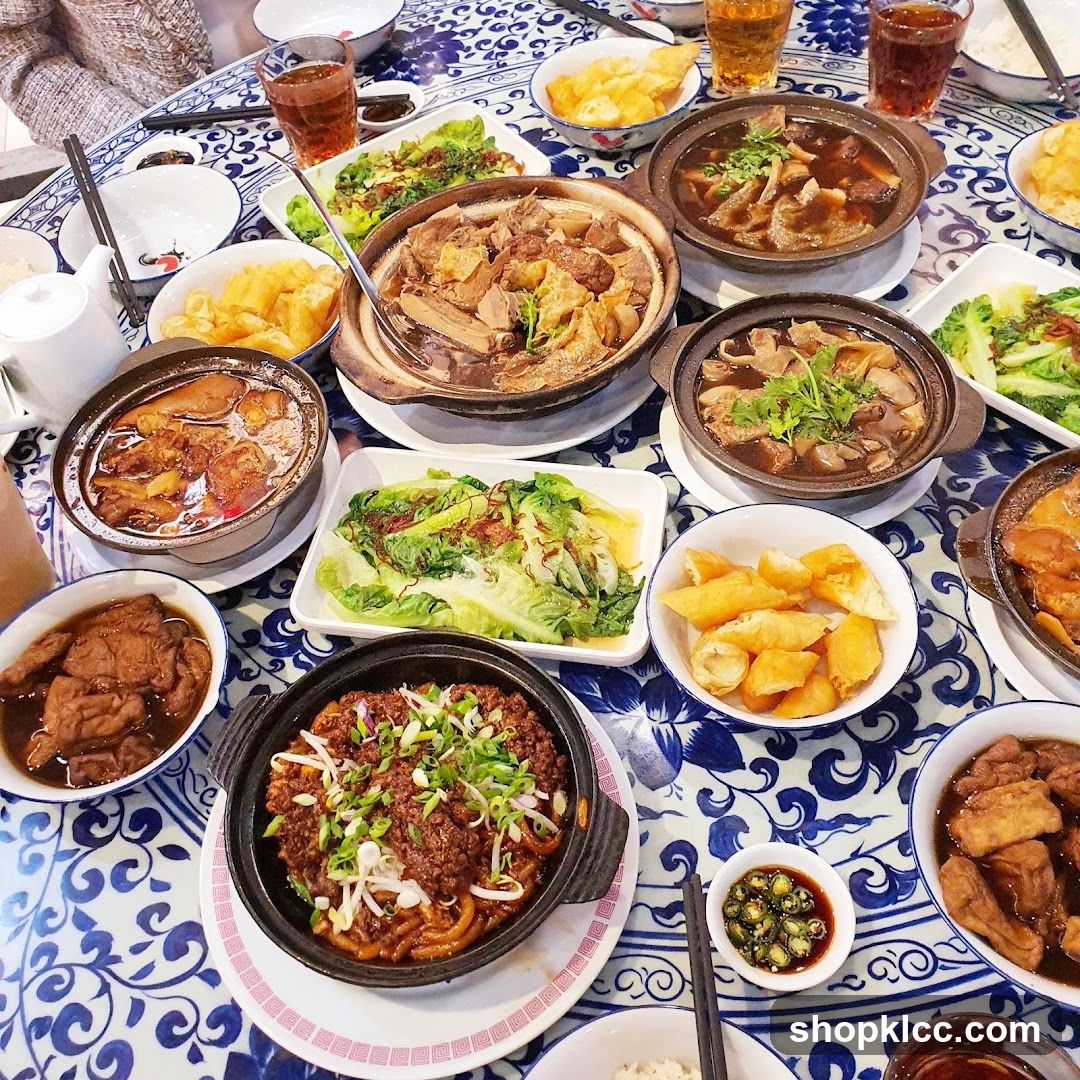 Table Full of Food