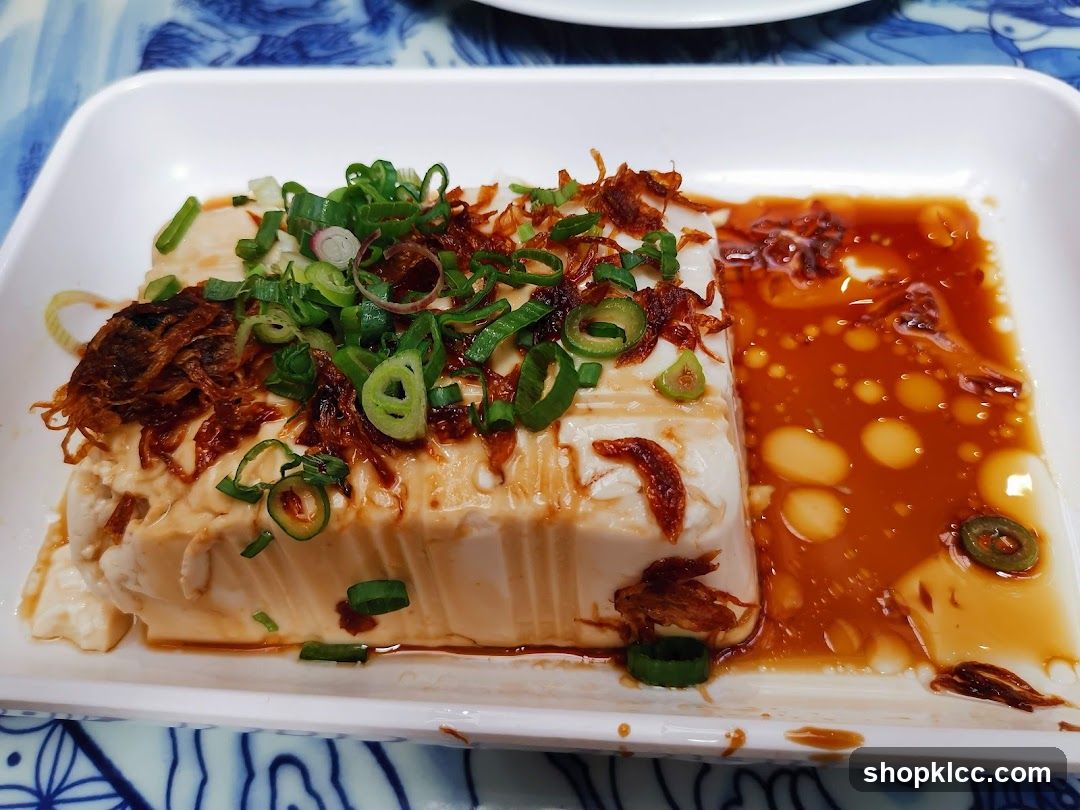Tofu with Toppings