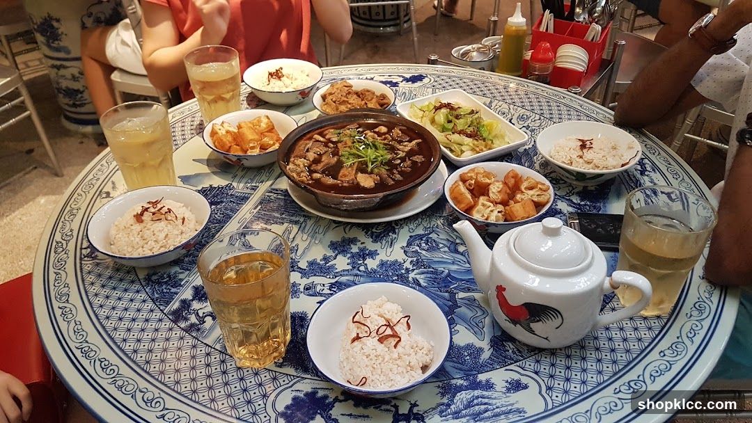 Table with Food and Drinks