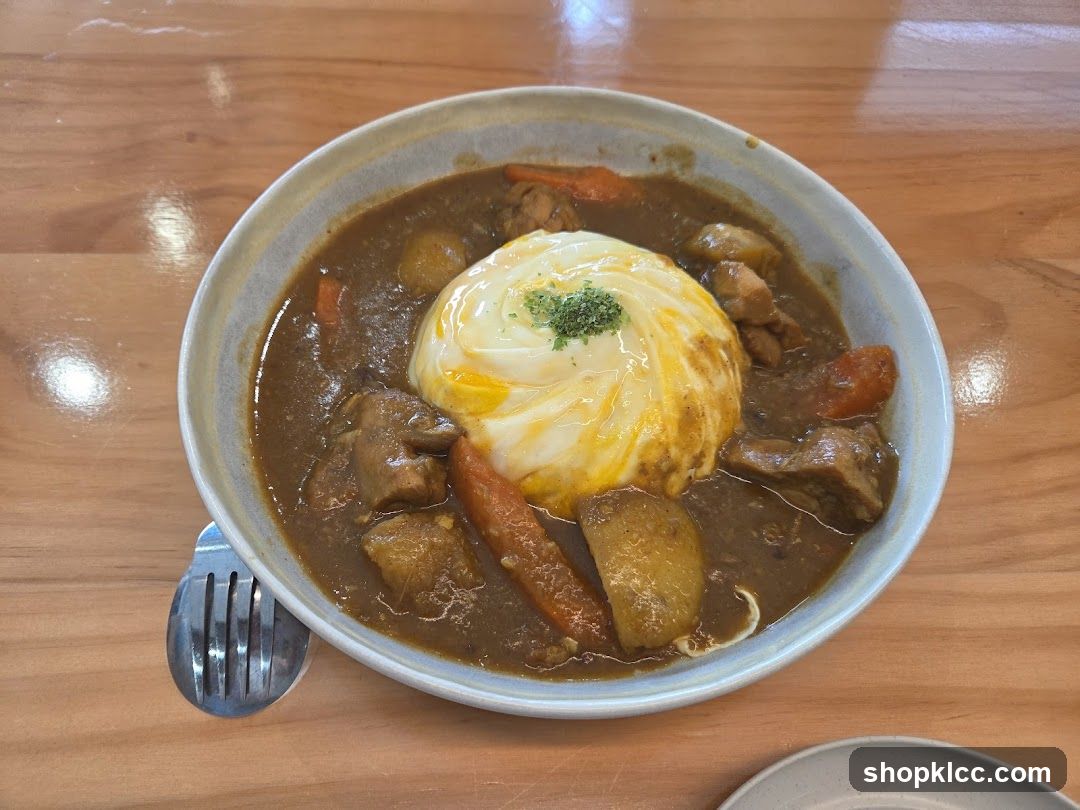 Curry with Omelette