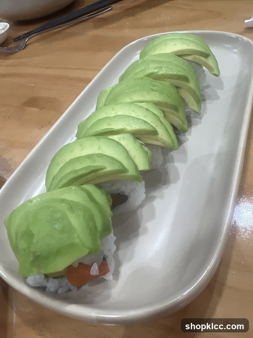 Avocado Sushi Roll