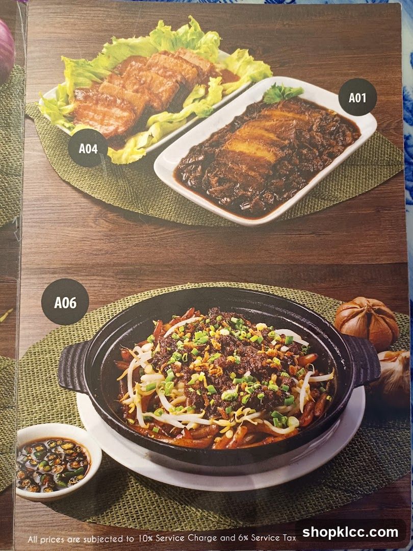 Menu Items