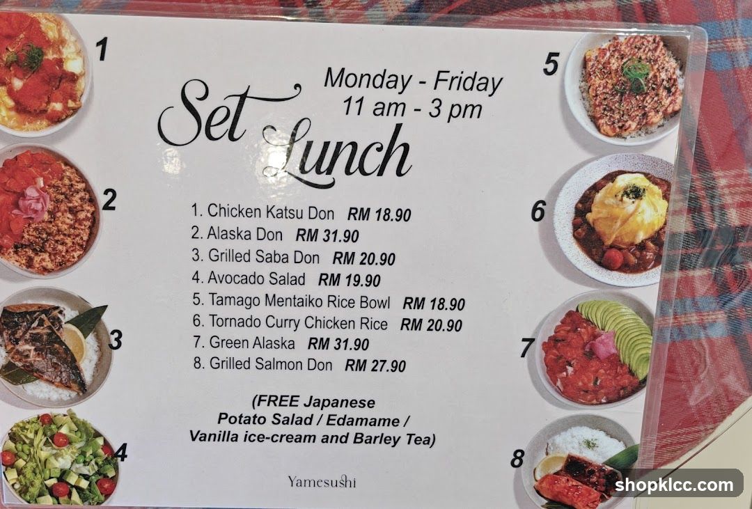 Set Lunch