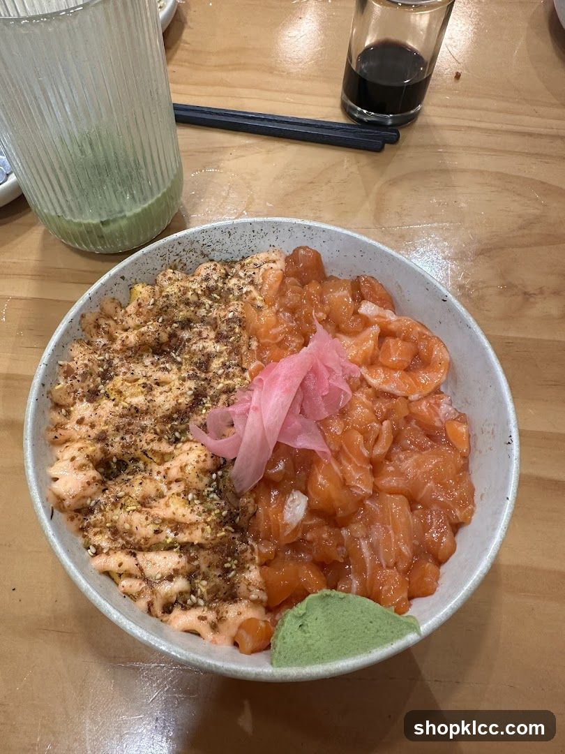 Salmon Donburi