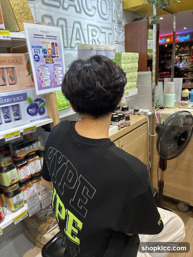 Store Interior with Promotional Display