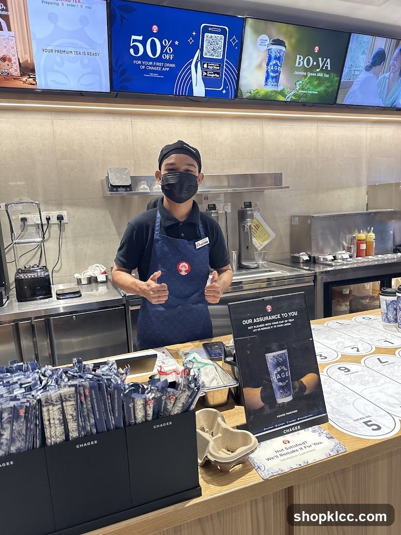 Tea Shop Counter