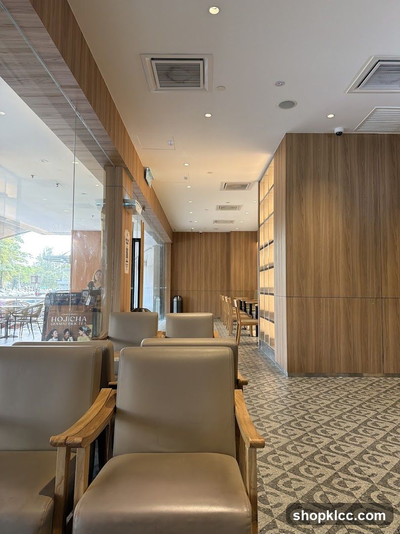 Cafe Interior with Seating