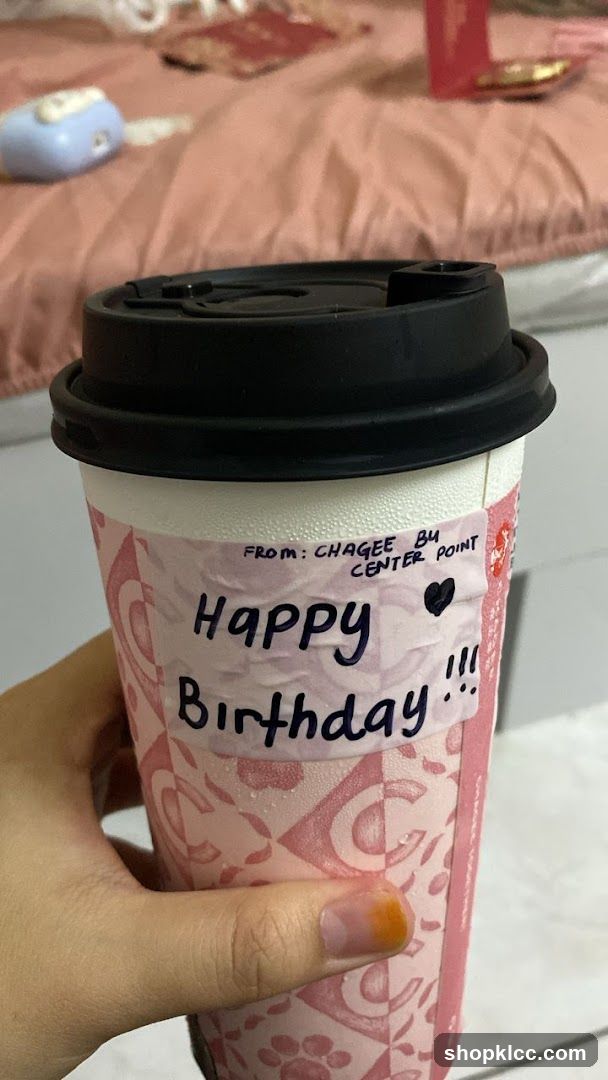 Happy Birthday Cup
