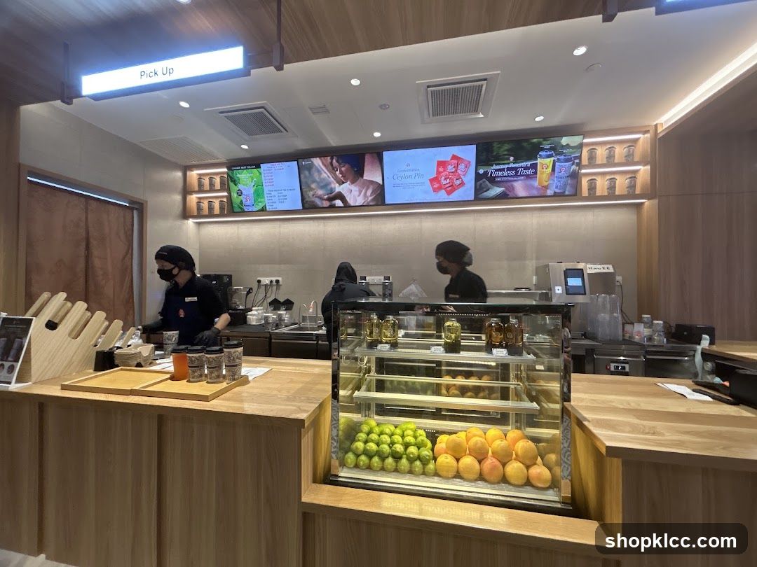 Tea Shop Counter