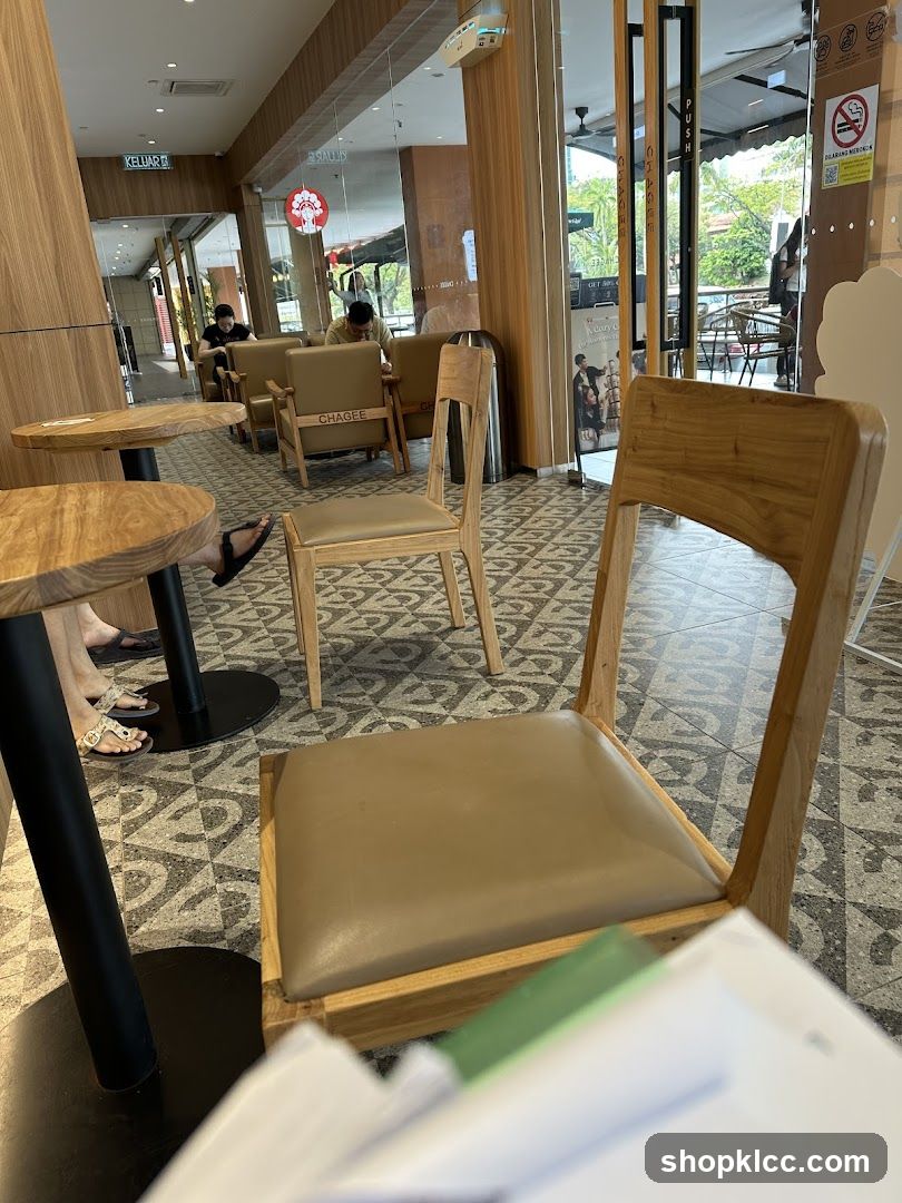 Cafe Interior with Seating