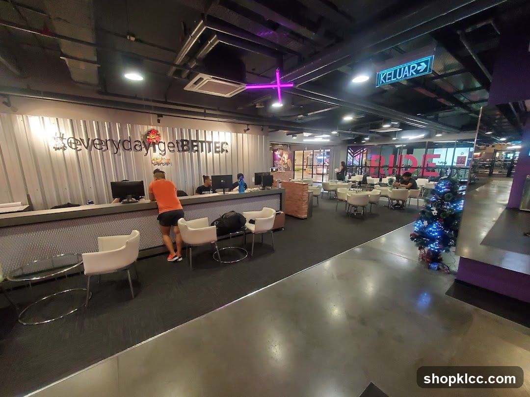 Gym Reception Area