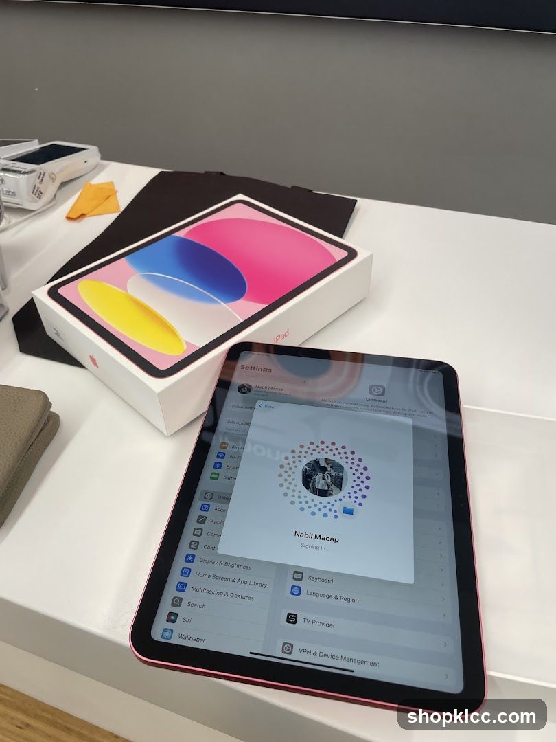 iPad Setup