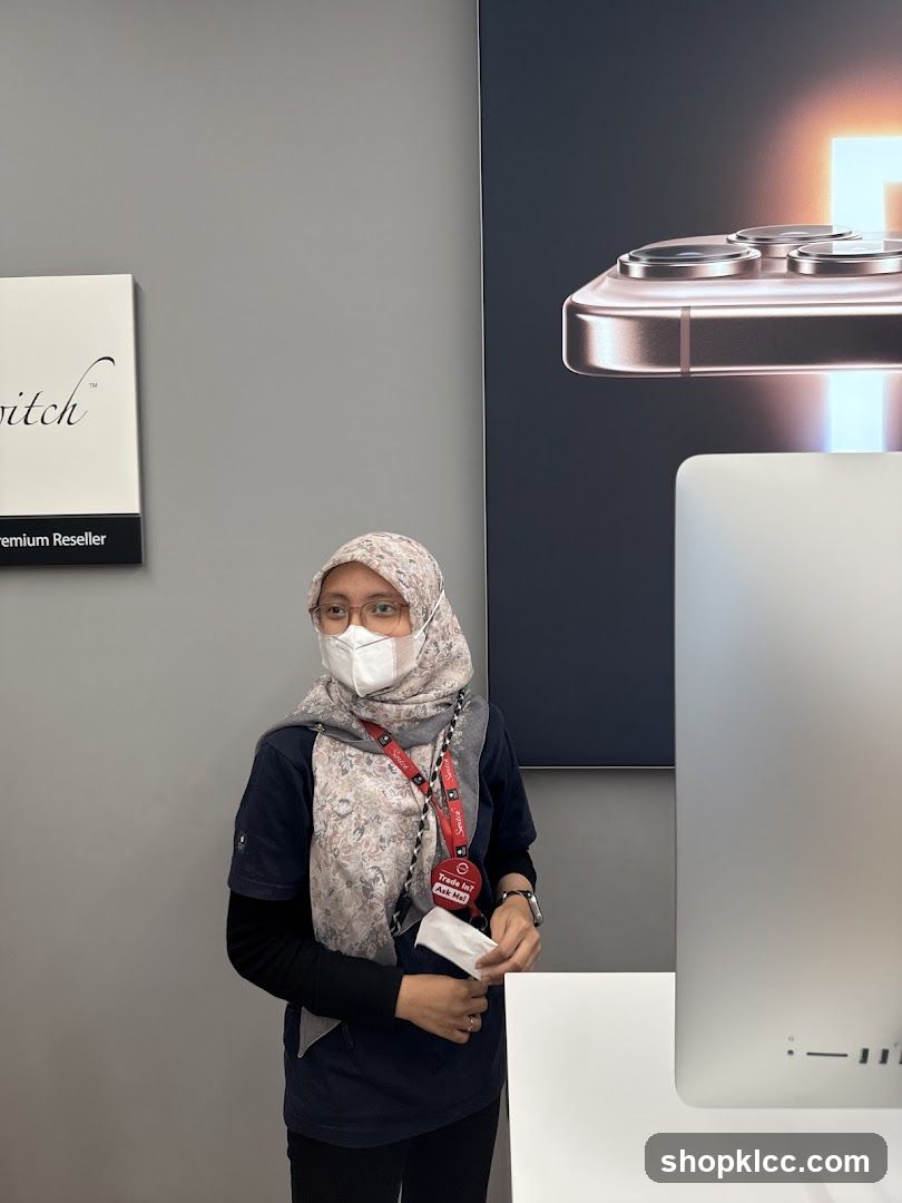 Employee in Store