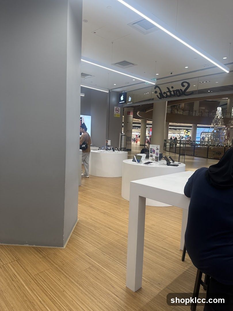 Electronics Store Interior
