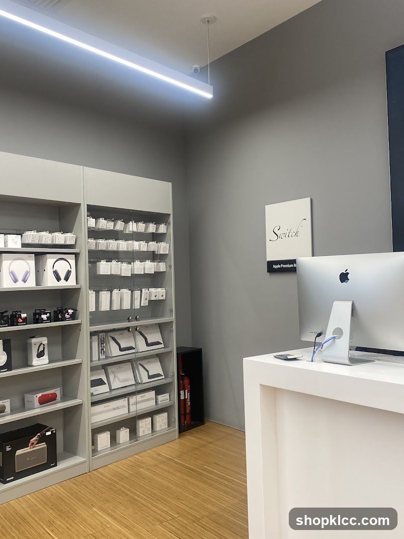 Electronics Store Interior