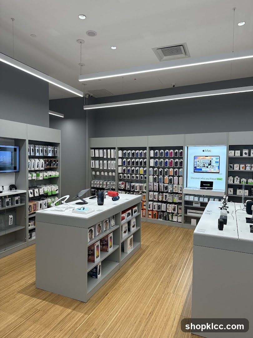 Electronics Store Interior