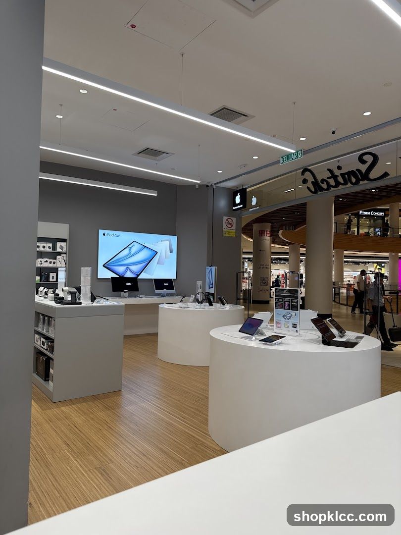 Electronics Store Display