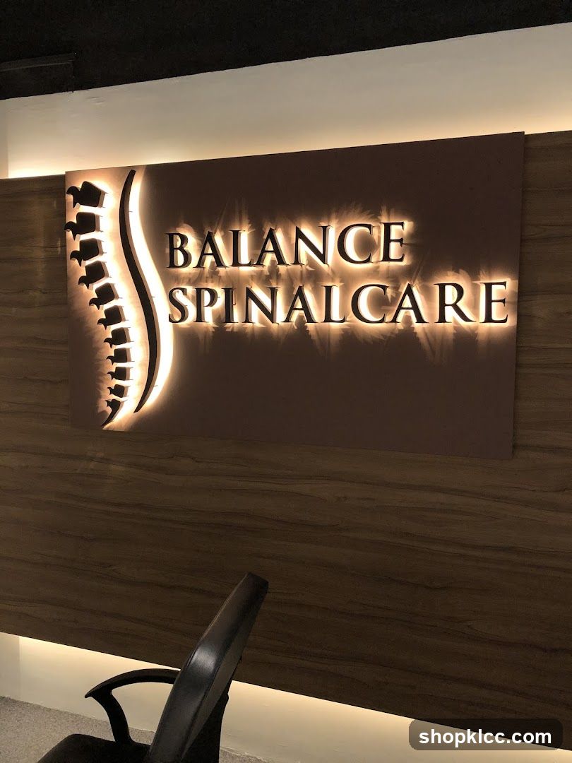 Balance Spinalcare Sign