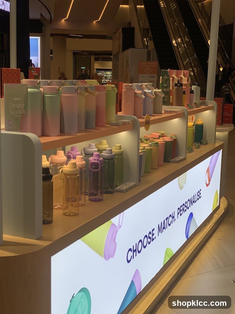 Water Bottle Display