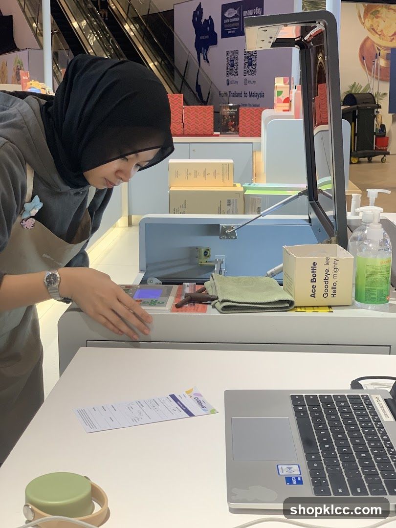 Cashier at Work