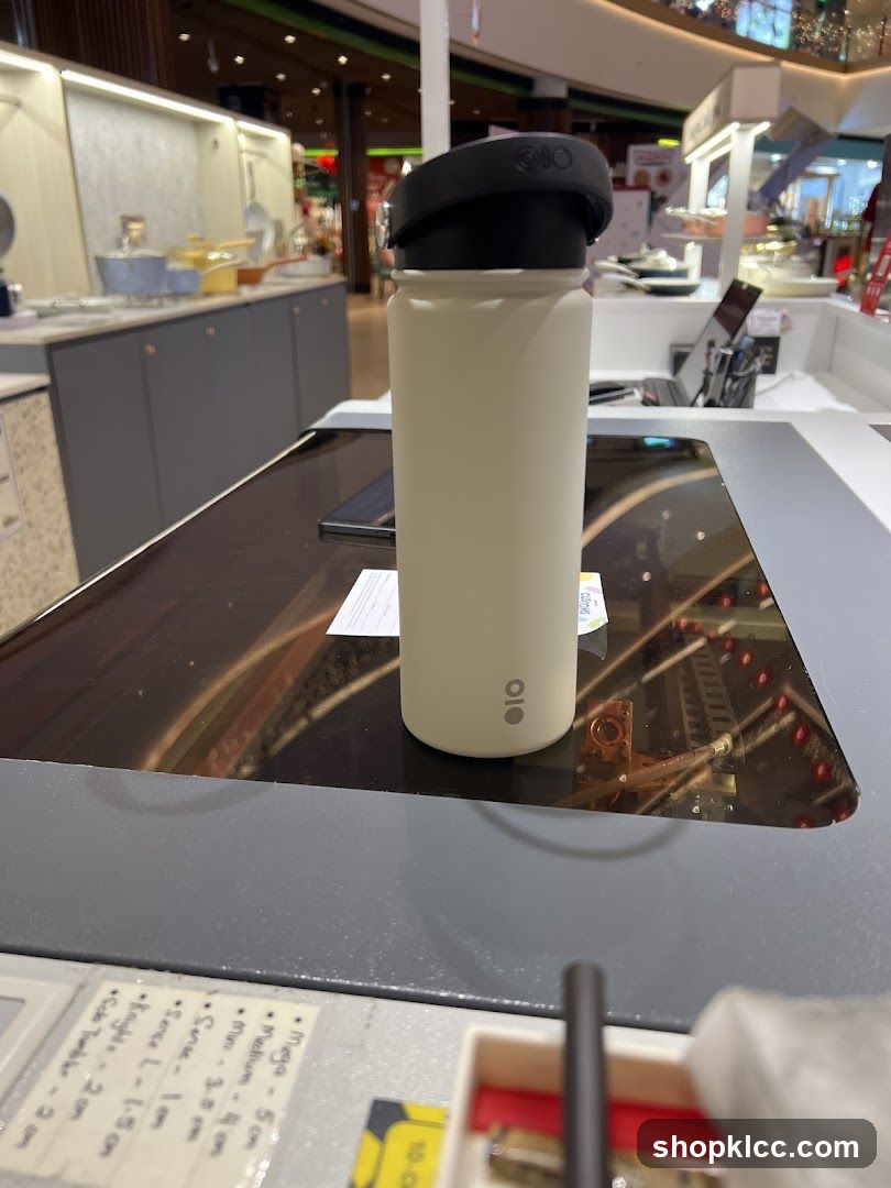 Water Bottle on Counter