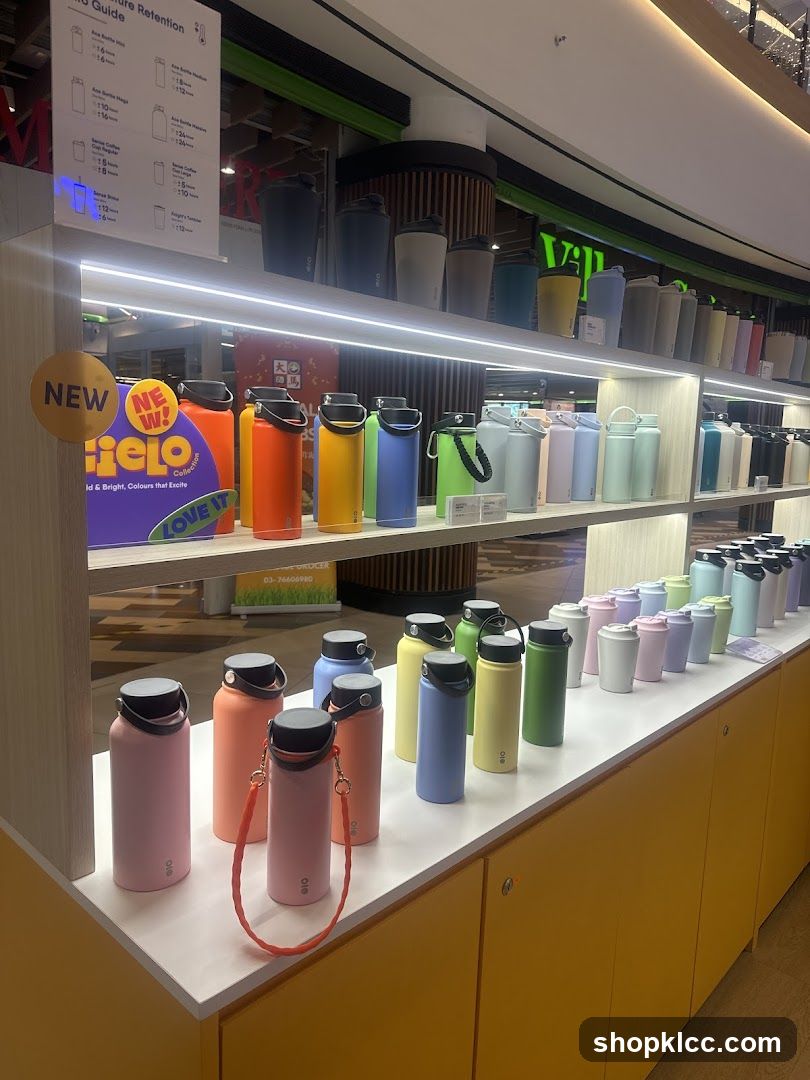 Water Bottle Display