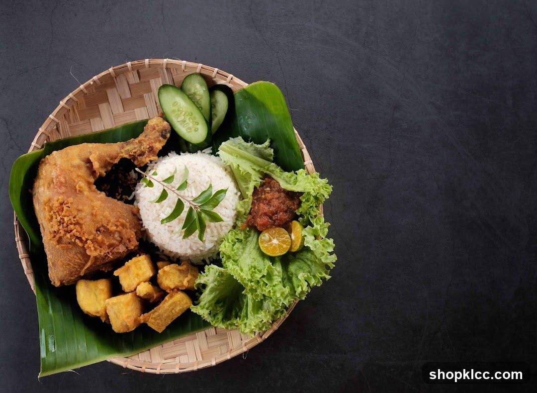 Fried Chicken Rice Platter