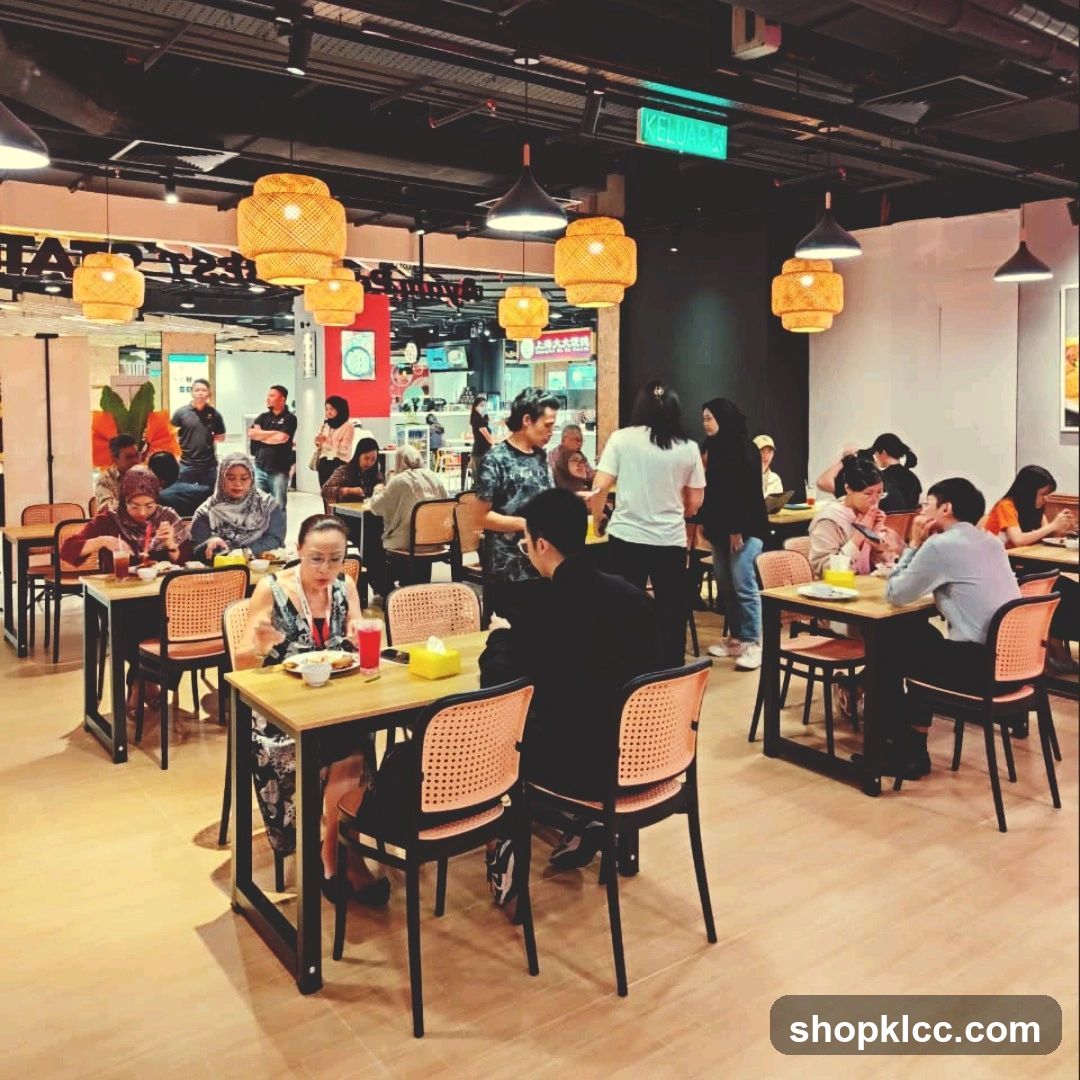 Busy Restaurant Interior