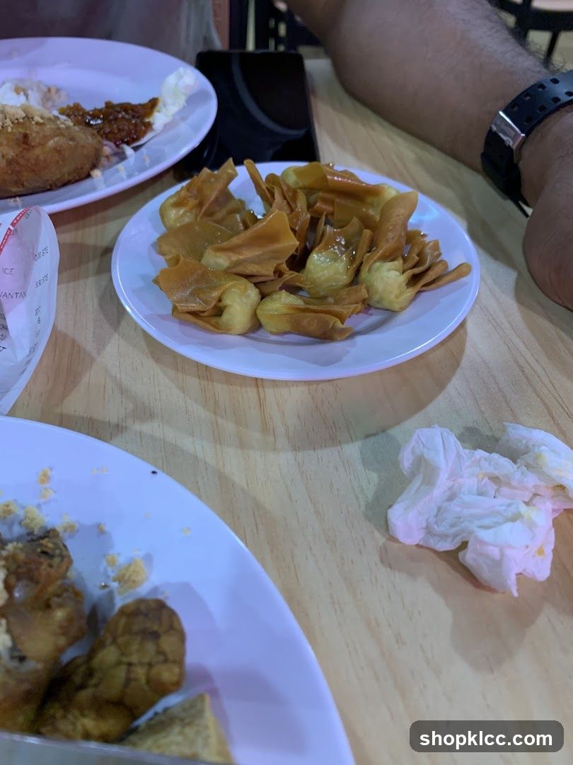Fried Wontons and Other Dishes