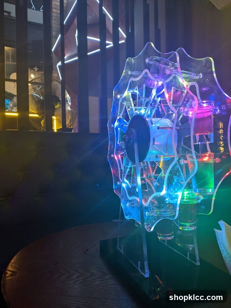 Illuminated Ferris Wheel Drink Holder