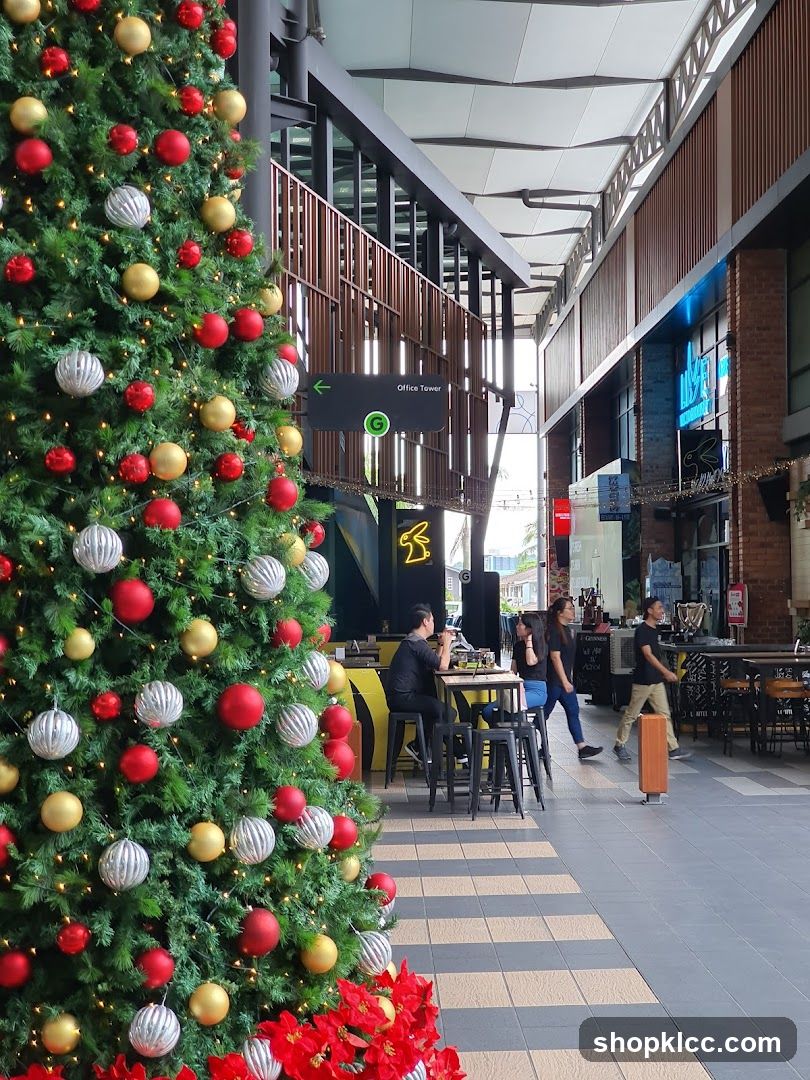 Christmas Tree in an Indoor Mall
