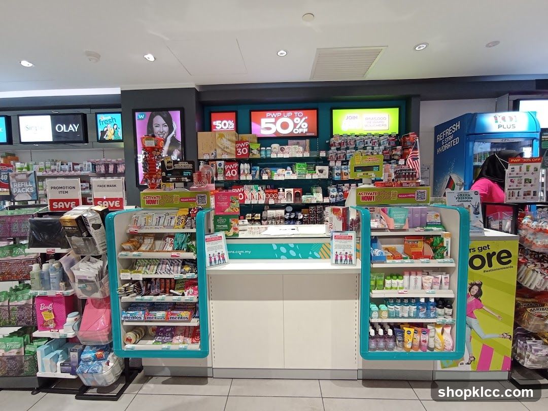 Pharmacy Interior with Promotions