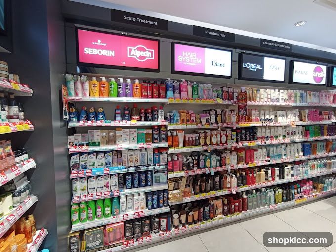 Hair and Scalp Products Aisle