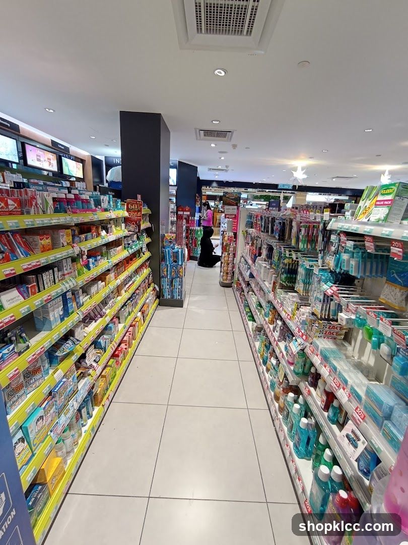 Aisle in a store