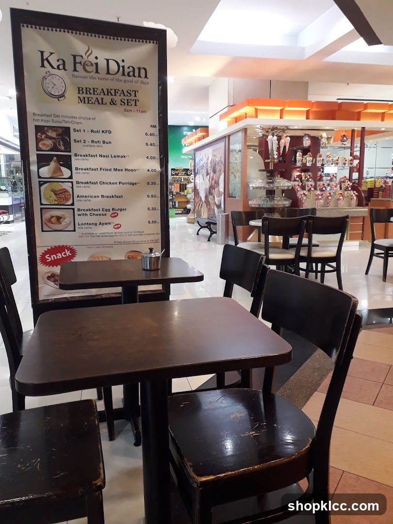 Ka Fei Dian Breakfast Meal & Set