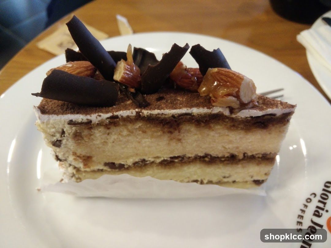Tiramisu Cake Slice