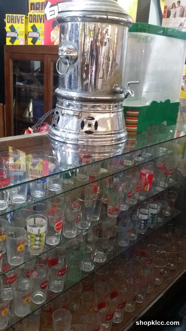 Vintage Drink Dispenser and Glassware