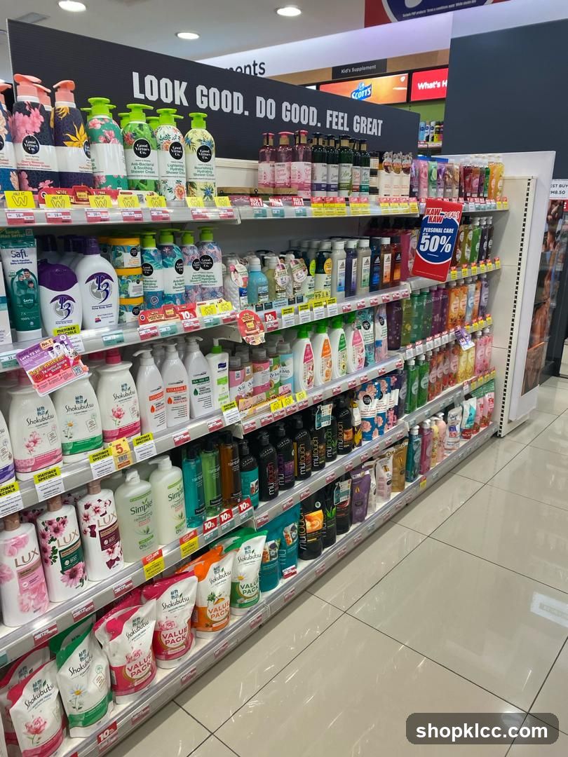 Personal Care Products Display