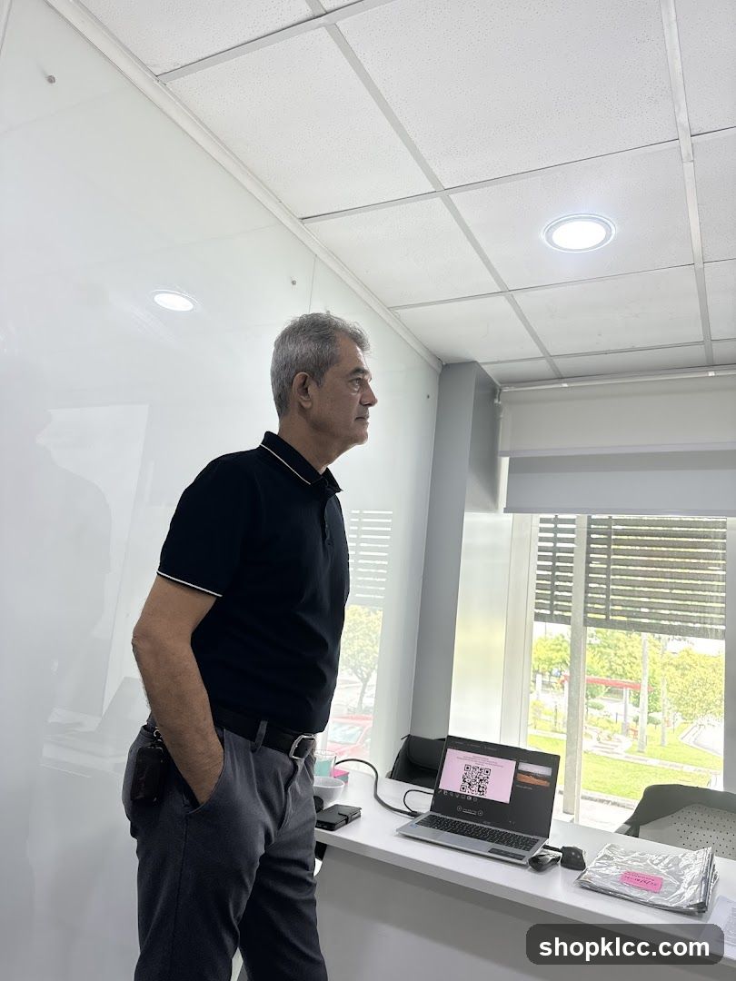 Man standing in an office