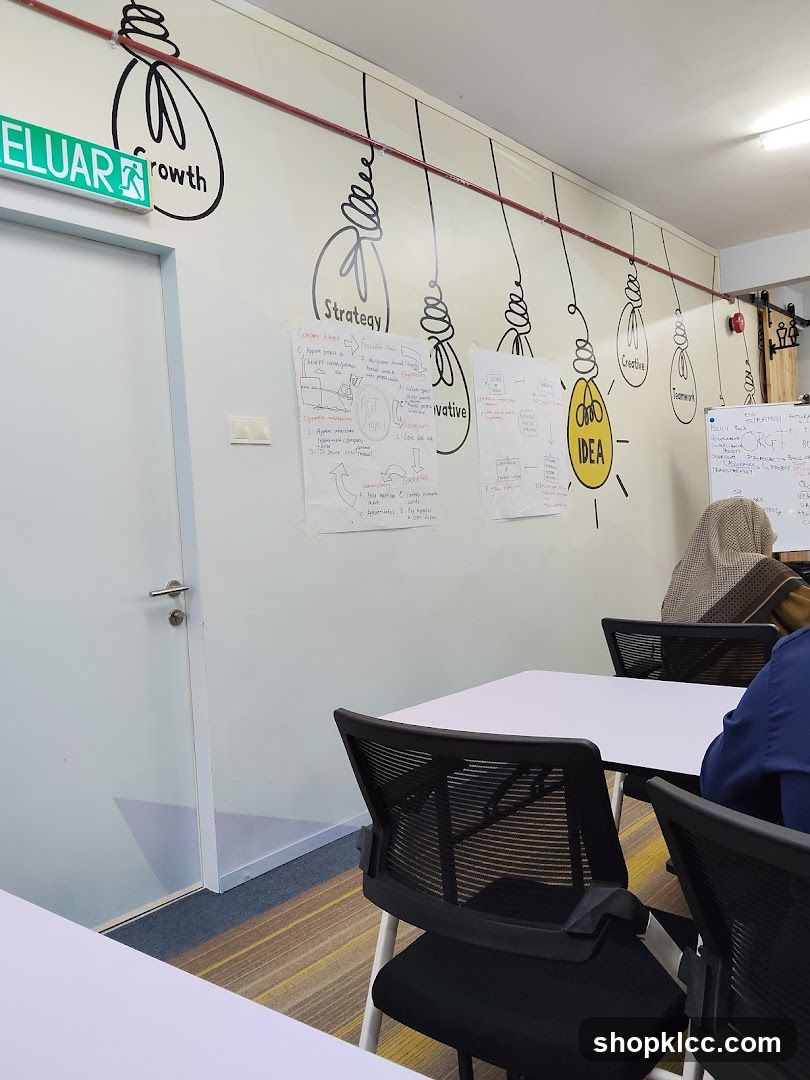 Meeting Room with Motivational Decor