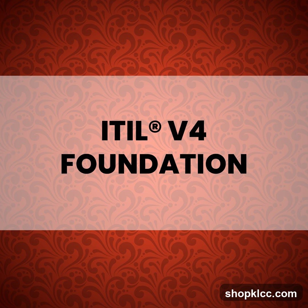 ITIL V4 Foundation