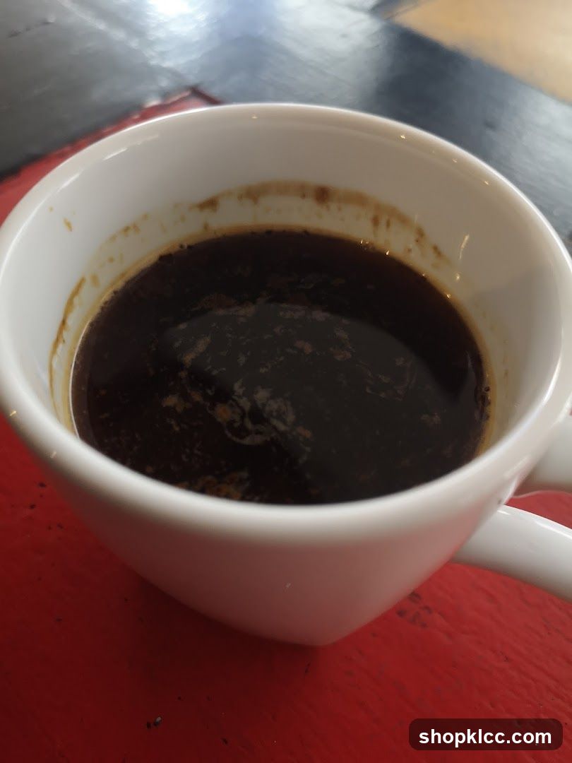 Coffee in a White Cup