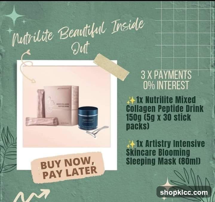 Nutrilite Beautiful Inside Out Promotion