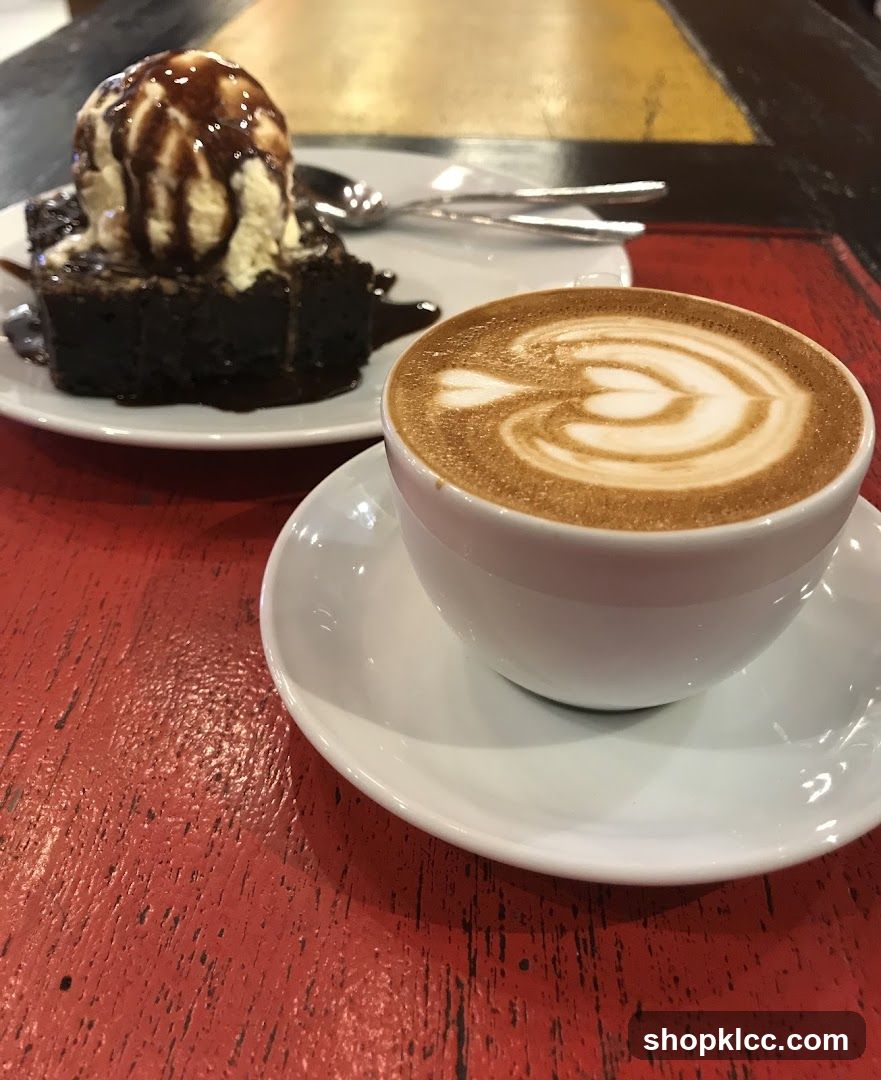 Brownie and Coffee