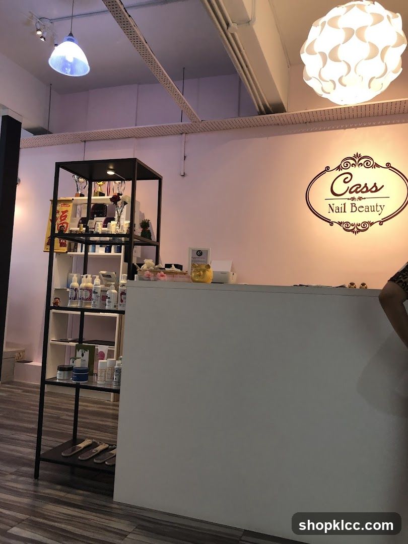 Nail Salon Interior