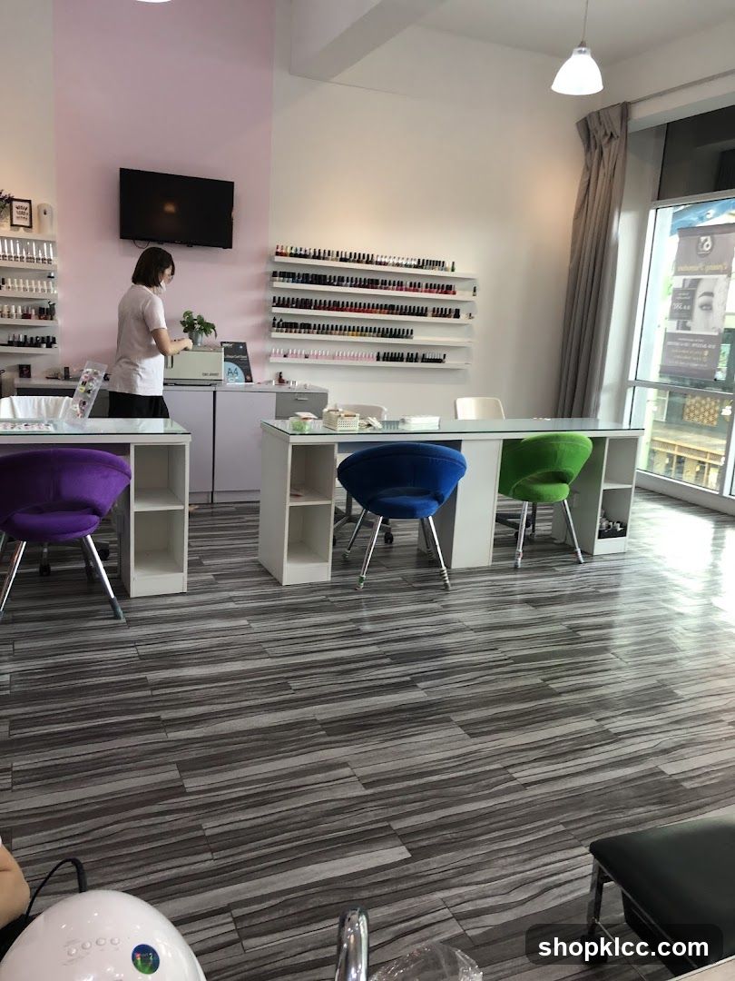 Nail Salon Interior