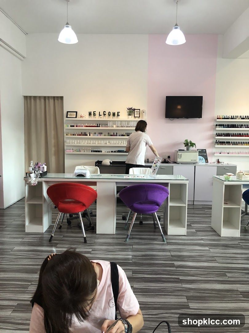 Nail Salon Interior