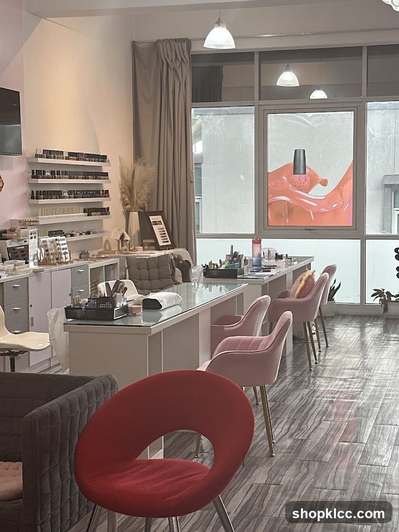 Nail Salon Interior