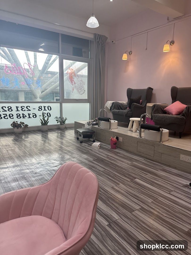 Nail Salon Interior