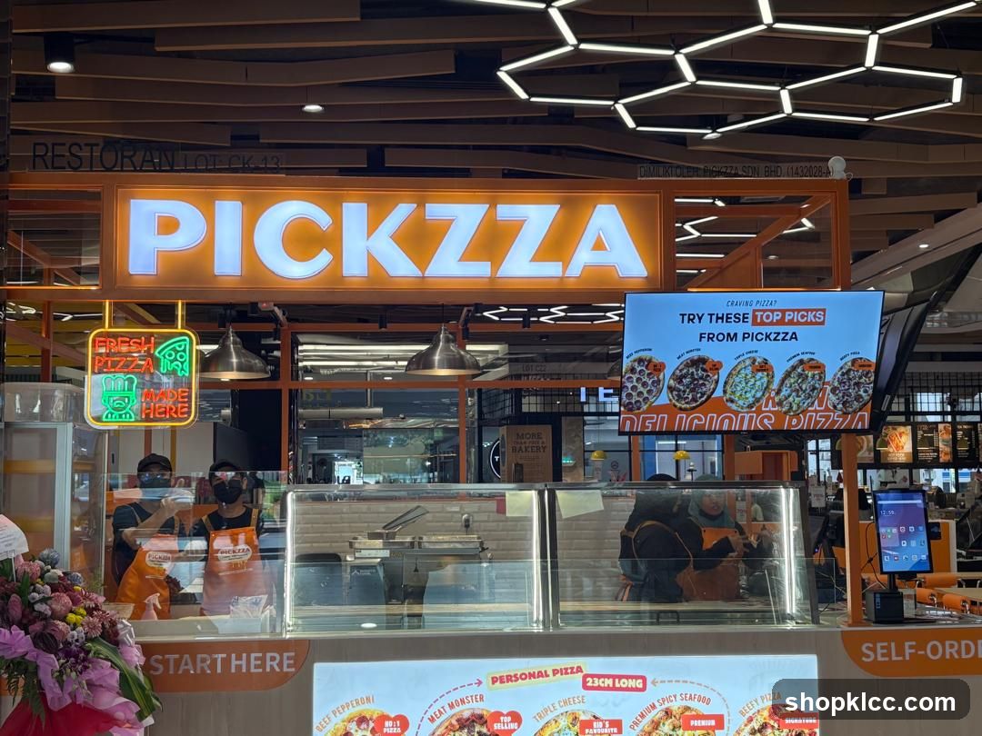 Pickzza Pizza Counter